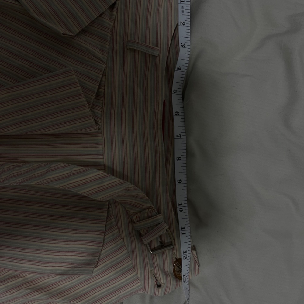 Vivienne Westwood - Candy Striped Assymetrical Pleated Skirt - Picture 8 of 11